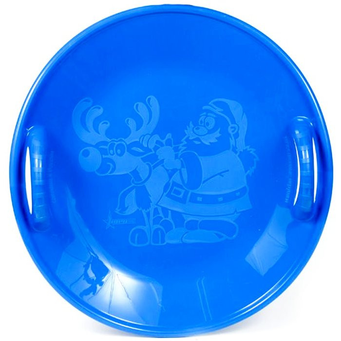 Ледянка (Нордпласт) большая круглая 58см синяя арт 125/3