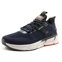 Кроссовки для мальчика (Baas) цвет синий верх-текстиль подкладка-текстиль размерный ряд 41-45 артикул ls-A7377-3