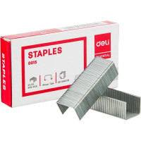 Скобы специальные №23/10 Deli  60л. 500шт/уп арт. E0015