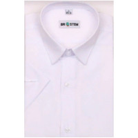 Сорочка детская короткий рукав размерный ряд 29/116-122-36/158-164  цвет белый Brostem арт.TC2ds