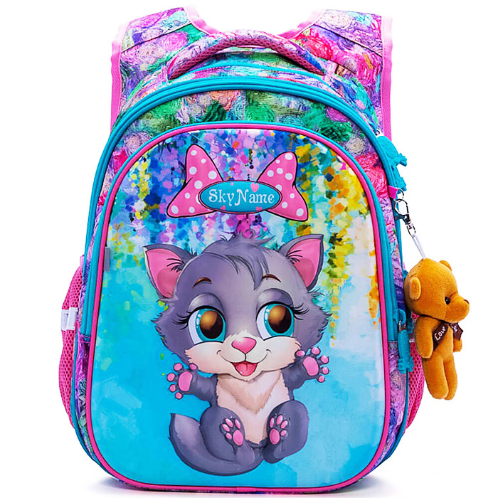 Рюкзак для девочки школьный (SkyName) арт R1-012 38х29х19см