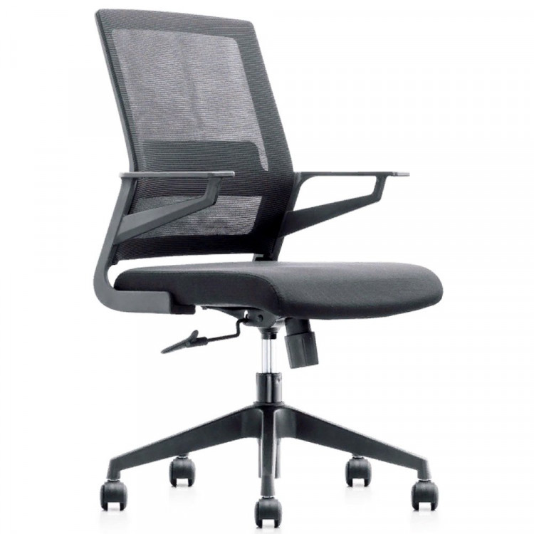 Кресло для оператора пластик/сетка College черный CLG-430 MBN