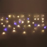 Гирлянда эл.д/улицы подвесная Бахрома 0,4*0,6/5м 180LED (св.провод) цв.т.белый 1реж. арт.183-297