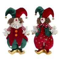 Игрушка декор. "Клоун" 38см разноцветный 2 вида арт.791728