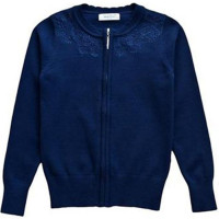 Кардиган для девочки (Malini) артикул 3091 цвет синий