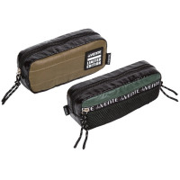 Пенал-косметичка 1 отделение (deVente) Think Different внешний карман 210x90x60мм хаки с серым арт.7025498