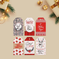 Бирка-открытка д/подарков 05*09см 06шт/наб. "Верь в мечту" арт.7787522