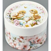 ПАСХА Коробка подарчная «Пасхальные цыплята» 13 *8,5см арт.10830232