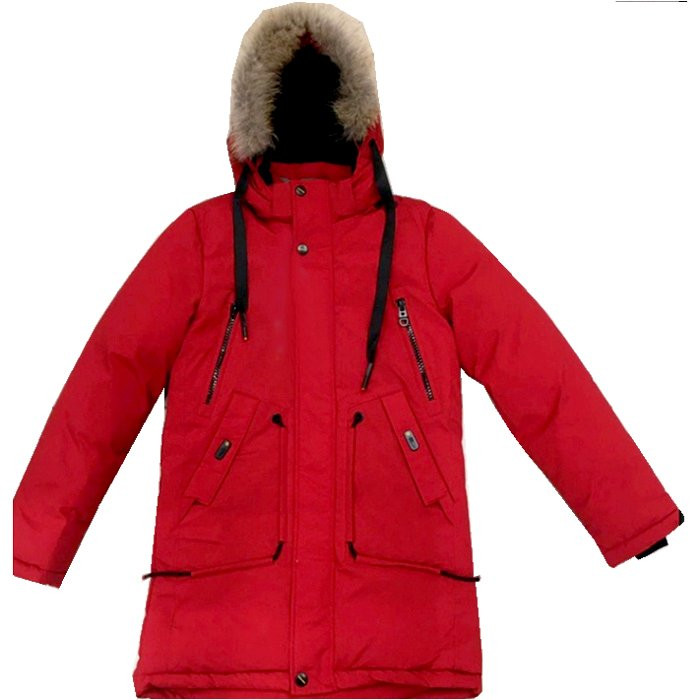 яяяКуртка зимняя для мальчика (POLI) арт.hlhl-ZY-16-4 цвет красный