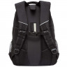 Рюкзак для мальчиков (Grizzly) арт.RU-430-7/2 черный-кирпичный 32х45х23 см