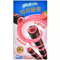 Вафельные трубочки Oreo Wafer Roll Strawberry со вкусом клубники 50гр (Ст.24)