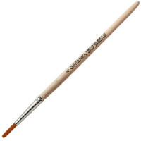 Кисть живописная СИНТЕТИКА НЕЙЛОН (АРТЕКС) №04 круглая