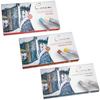 Пастель сухая художественная 12 цветов (ЗХК) Сонет арт 7141223-н