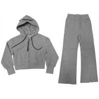 Костюм спортивный для девочки (Делорас) арт.Y63597AB размер 34/134-46/170 цвет серый