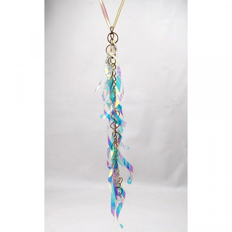 Украшение декор.подвеска "Лиана. Сосулька" 22см арт.86413