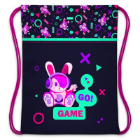 Сумка для сменной обуви 1 отделение (Hatber) КиберЗайка 330х420мм арт.NMn_18025