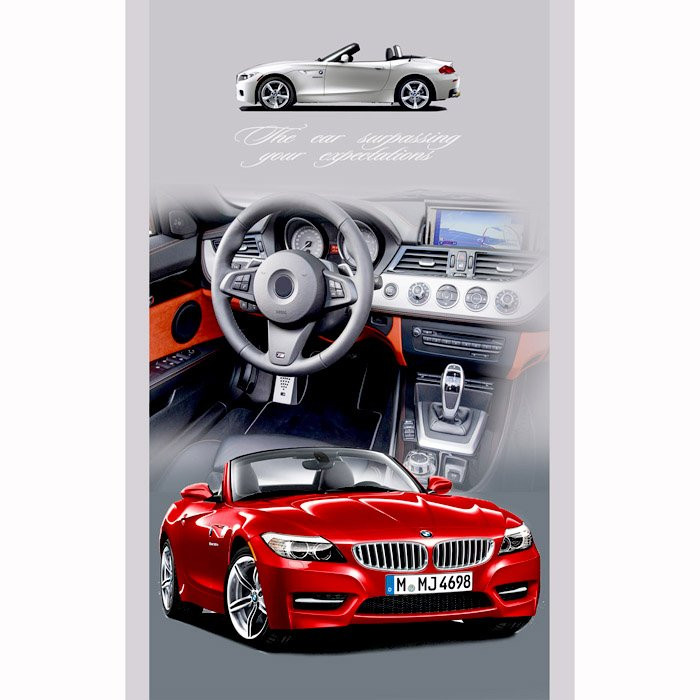 Блокнот А5 мягкая обложка скоба 32листа (Проф-Пресс) Элитные авто асс арт Б32-4578