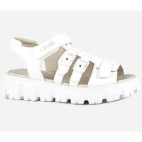 Босоножки для девочки (Kapika) белый верх-искусственная кожа подкладка-искусственная кожа артикул 33805п-2