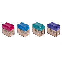 Точилка пластиковая (Hatber) ) контейнер, 2 отверстия HIT арт.BS_079568 (Ст.24)