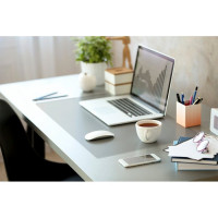 Коврик на стол д/письма Бюрократ 40x53 прозрачный арт.BDM4053G