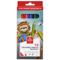 Карандаши цветные (KOH-I-NOOR) Львенок 12 цветов арт.3552012034KS