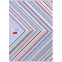 Тетрадь А4 клетка 96 листов скоба (Hatber) Gentle design обложка: мелованный картон арт 96Т4B3