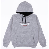 Худи для мальчика артикул (BOLD) 3178 7017 размер 36/140-48/176 цвет серый-меланж