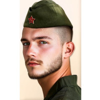 Пилотка военного для взрослых, размер 56-58 арт.1086325