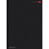 Бизнес-блокнот А4 твердая обложка 80 листов (Hatber) CarbonStyle 5-цветный блок арт 80ББ4влВ1_14359