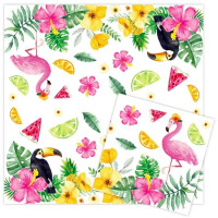 Салфетки "Summer Time" 12шт/наб. 33*33см арт.6072889