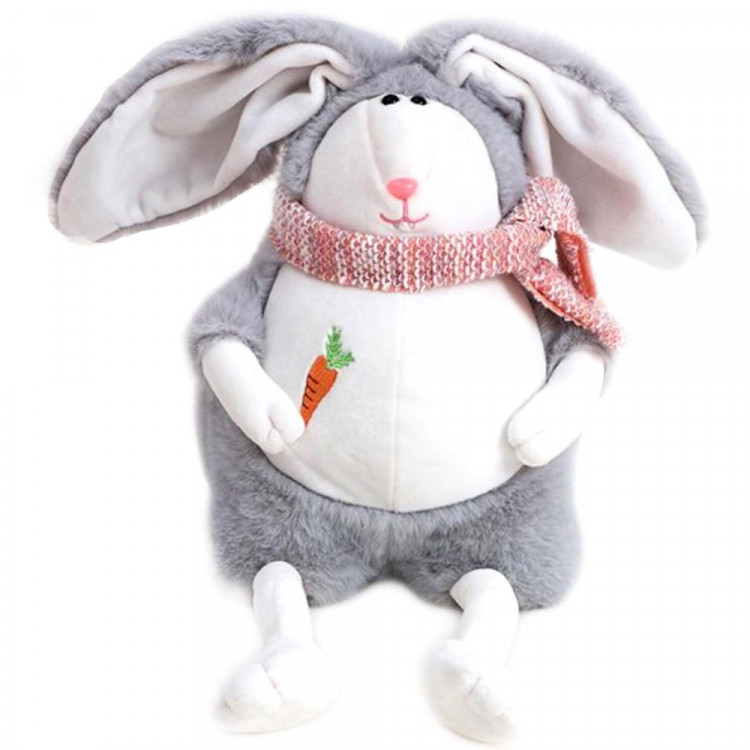 Игрушка мягкая СГ "Зайка Смельчак" 23см арт.ZS23