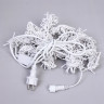 Гирлянда эл.д/улицы занавес Дождь 3*2,5м 480LED (св.провод) цв.белый мерц. IP-65 арт.725-510