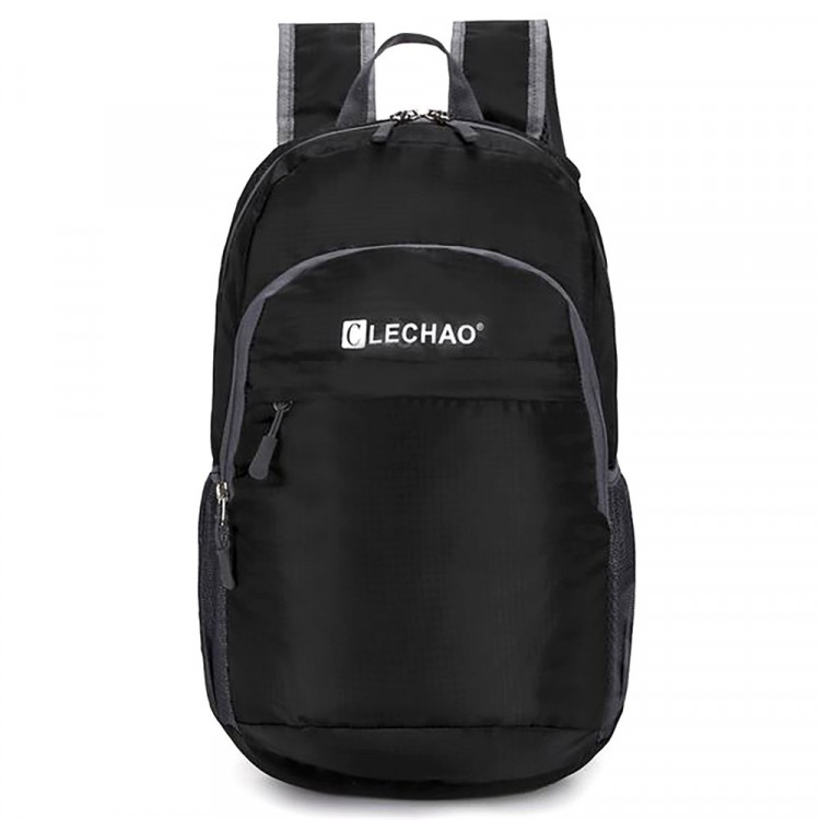 Рюкзак для мальчиков (LECHAO) черный арт.CC022_661-8 43х26х15см