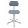 Кресло детское Бюрократ CH-W201NX/15-48 без подлокотников серый/серо-голубой
