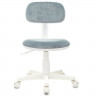 Кресло детское Бюрократ CH-W201NX/15-48 без подлокотников серый/серо-голубой