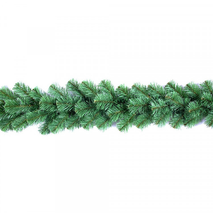 Гирлянда рождественская 270см "Стандарт" хвоя ПВХ, без украшений арт.ГСТП 27