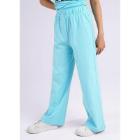 Брюки  для девочки артикул CLE 846592д размер 34/134-42/158 цвет голубой