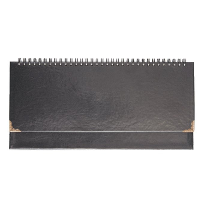 Планинг недатированный кожзам deVENTE "Bellagio" синий, 64л тонированный блок, евроспираль, в подарочной коробке