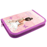 Пенал 1 отделение (Оникс) ПКТ 04-20 Балерина 190х130мм полиэстер