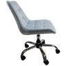 Кресло  офисное AV 245 б/п бархат, светло-голубой 48
