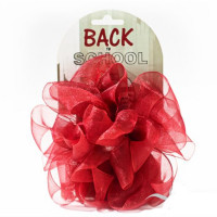 Бант для волос бордовый Софи 12,5см арт.BS-156