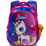 Рюкзак для девочки школьный (SkyName) + брелок арт R1-013 38х29х19см