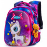 Рюкзак для девочки школьный (SkyName) + брелок 38х29х19см арт.R1-013