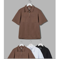 Поло для мальчика (Делорас) короткий рукав цвет белый арт.71530ZSP размер 40/152-46/170