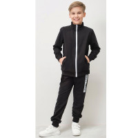 Костюм спортивный для мальчика арт.1799 трикотажный цвет черный