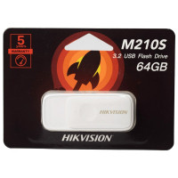 Флеш диск 64GB HIKVision M210S U3, USB 3.2, белый