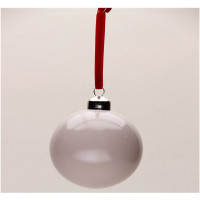 Шар пластик 08см глянцевый цв.пудровый 133 арт.РШ2533