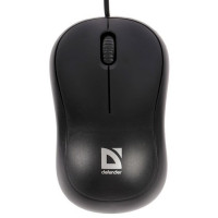 Мышь проводная Defender Patch MS-759 черный,3 кнопки,1000 dpi