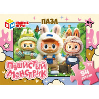 Пазл 54 элемента Пушистый монстрик (Умные игры) арт.4630395055161