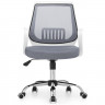 Кресло для оператора хром сетка Ergoplus light серый (7)